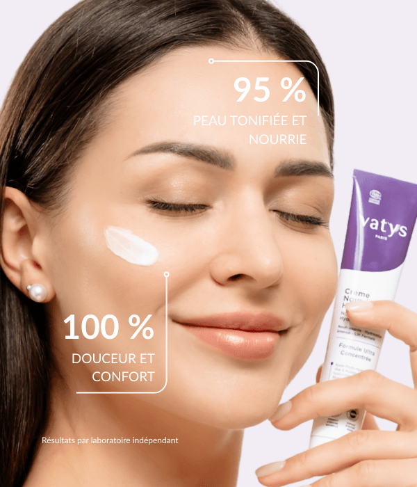 Crème Hydra-Lift 100% origine naturelle effet lift immédiat - Vatys Paris