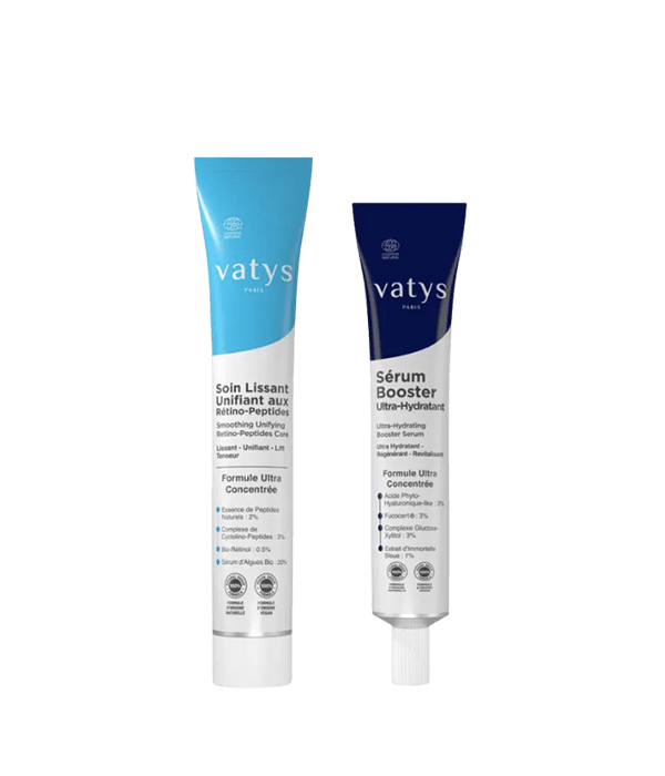 Coffret duo anti-âge hydratation lift naturel peau sensible - Vatys Paris