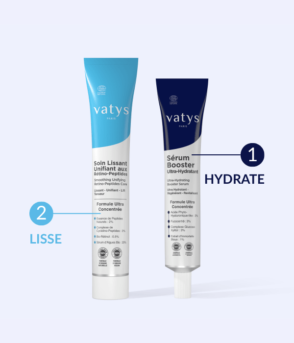 Anti-âge hydratation intense et lissage profond et durable naturel peau sensible - Vatys Paris