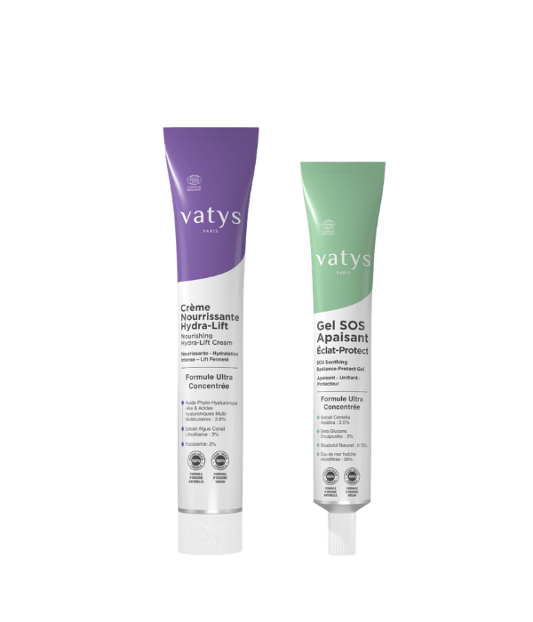 Coffret duo confort peaux sensibles réactives naturel - Vatys Paris