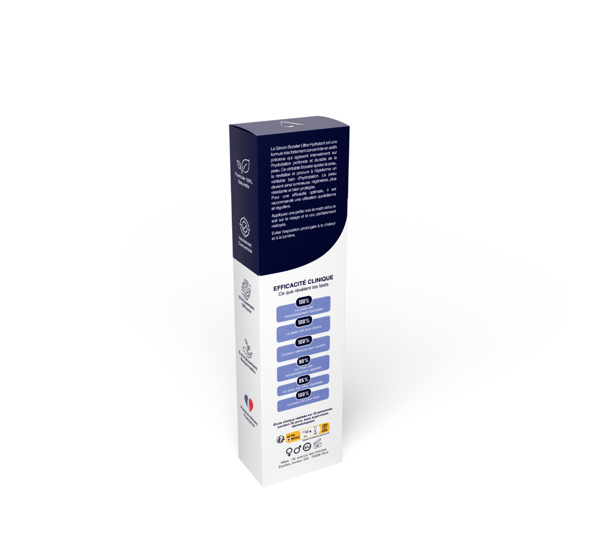 Sérum booster ultra-hydratant peau sensible réactive - Vatys Paris